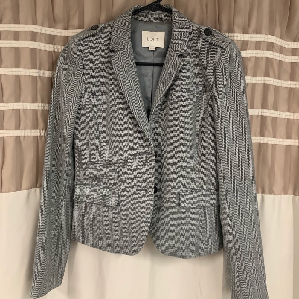 Patterned Loft Blazer